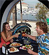 Dining on Catalina Island, California