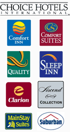 Arizona State Wide Map Of All Choice Hotel Chains Hotel Brand Logo