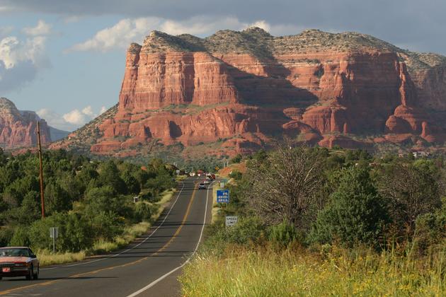 Road to Courthouse Butte