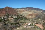 Helicopter View of Jerome, Arizona